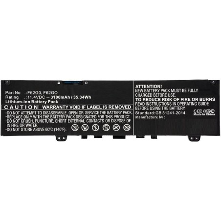 "CoreParts 25Wh Laptop Battery for Dell - Reliable Power Replacement, MBXDE-BA0215"